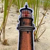 Amazing Die Cut Sticker - Gay Head Lighthouse, Martha’s Vineyard