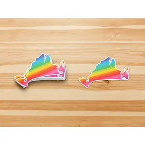 Martha's Vineyard Pride Rainbow Vinyl 5" Sticker