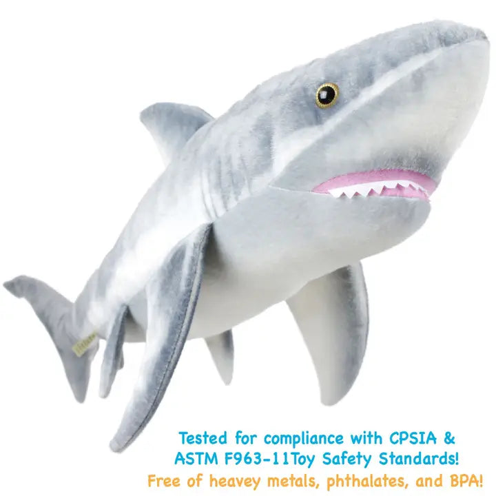 Sammy the Shark | 36 Inch Stuffed Animal Plush