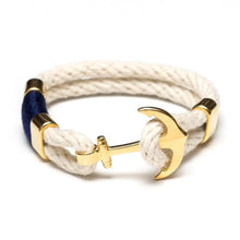 Waverly Bracelet - Ivory/Navy/Silver