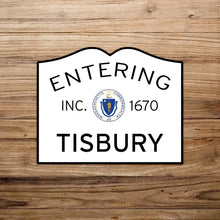 Entering Tisbury Martha's Vineyard Sticker