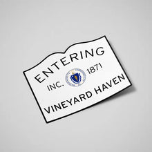 Entering Vineyard Haven Martha's Vineyard Sticker