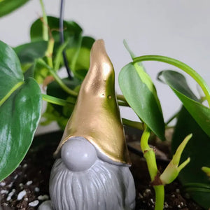 Concrete Gnome Sculpture Decoration | Plant Buddy Pot Décor