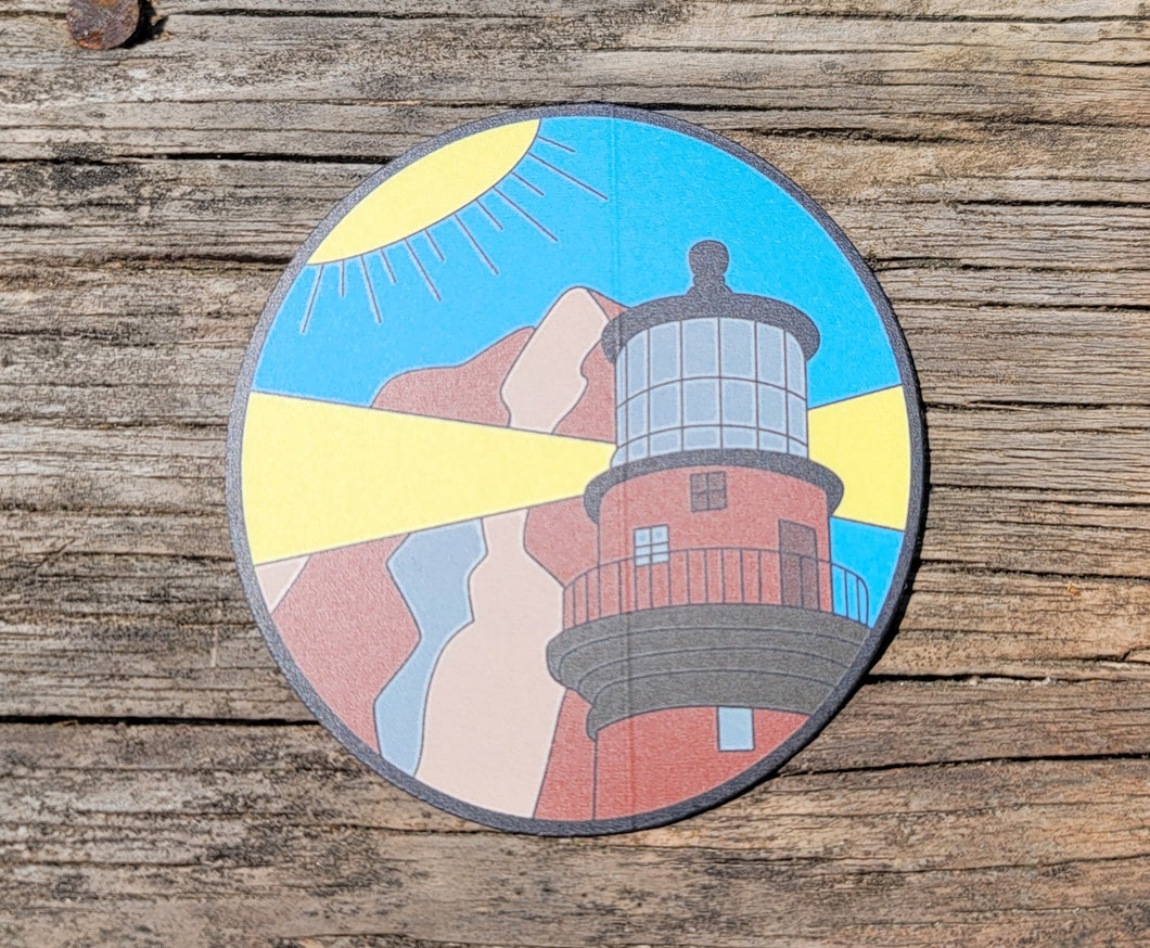 Gay Head Lighthouse Sticker - Exclusive to Bowen's Arrow