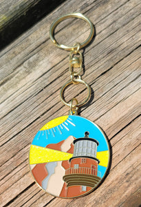 Gay Head Lighthouse Keychain - Exclusive to Bowen's Arrow