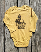 Block Printed Baby Long Sleeve Onesie 100% Organic Cotton