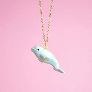 Whimsical Ceramic Animal Necklaces