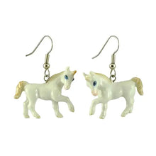 Hand Painted Ceramic Miniature Animal Earrings