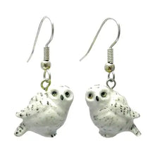 Hand Painted Ceramic Miniature Animal Earrings