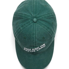 'You Are On Native Land' Cap - Dark Green
