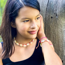 Hand Braided Cowrie Shell Necklace