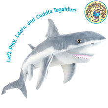 Kiki the Great White Shark | 52 Inch Stuffed Animal