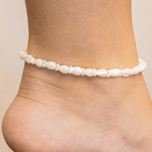 Shell Anklet - Mother of Pearl Beach Sea Shell Jewelry