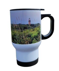 Gay Head Lighthouse Stainless Steel Travel Mug