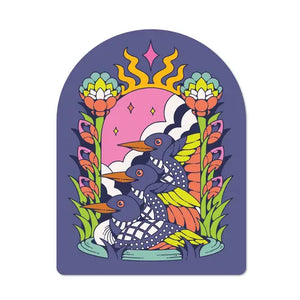 Cosmic Loon Sticker