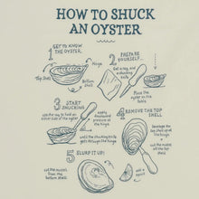 How To Shuck An Oyster - Tea Towel