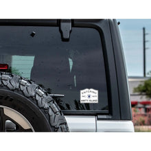 Entering Amity  Island Sticker