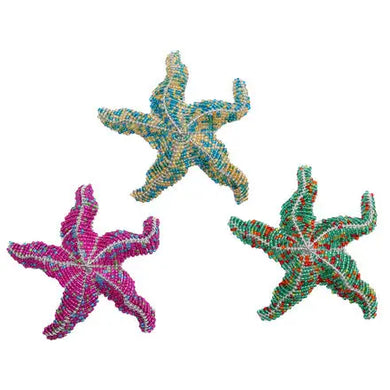 Hand Beaded Starfish Small