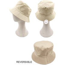 Reversible Solid Bucket Hat