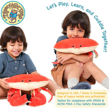 Cora the Crab | 18 Inch Stuffed Animal Plush