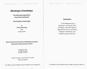 Book - Moshup's Footsteps