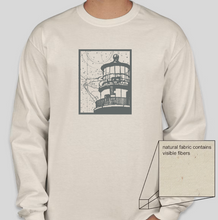 Lighthouse Long Sleeve  Shirt with GAY HEAD LIGHTHOUSE on the back