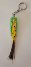 Beaded Corn Keychain