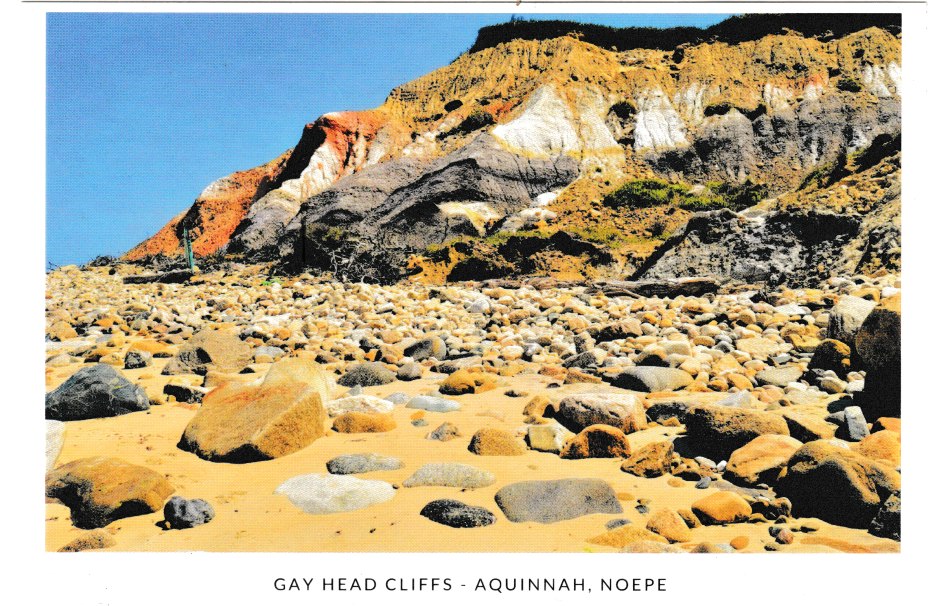 Gay Head Cliffs Postcard