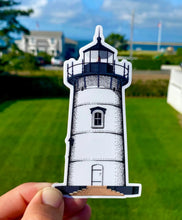 Amazing Die Cut Sticker 5"- Edgartown Harbor Lighthouse, Martha’s Vineyard