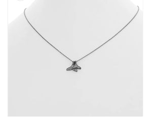 Double Whale Tail Necklace