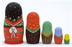 Stress Reliever  Nesting Doll 5pc./6"