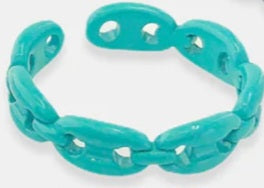 Enamel Chain Ring Adjustable