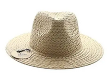 Straw Fedora Hat Lightweight Summer Boutique Fashion Hat