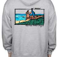 Moshup Aquinnah Zip Front Hoodie