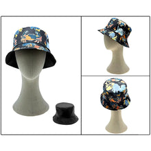 Reversible Crab Print Bucket Hat