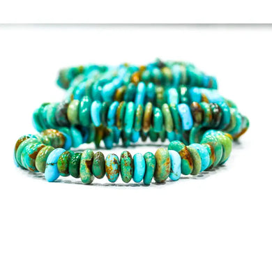 Turquoise Roundel Stretch Bracelets