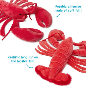 Lenora the Lobster | 13 Inch Stuffed Animal Plush