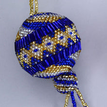 Ornament- Beaded Ball