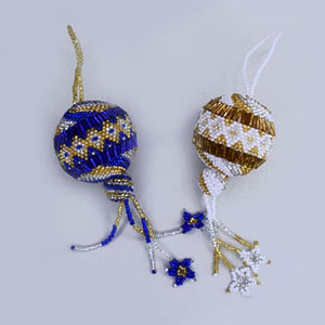 Ornament- Beaded Ball