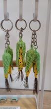 Beaded Corn Keychain