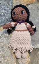 Wampanoag Doll - Hand Crochet