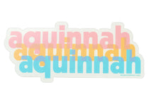Amazing Die Cut Sticker - aquinnah sticker tri-colored