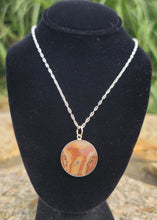 Gay Head Clay Jewelry Collection - New Moon 20mm Pendant with Cable Chain and Lobster Clasp