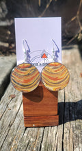 Gay Head Clay Jewelry Collection - Gay Head Clay Jewelry Collection -Full Moon 30mm Earrings Sterling Silver