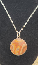 Gay Head Clay Jewelry Collection - New Moon 20mm Pendant with Cable Chain and Lobster Clasp