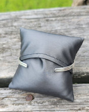 Gay Head Clay Jewelry Collection - Sterling Solid Silver Single Setting Cuff Bracelet