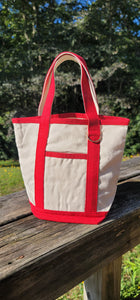 Block Printed Mini Tote
