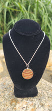 Gay Head Clay Jewelry Collection - New Moon 20mm Pendant with Cable Chain and Lobster Clasp