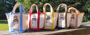 Block Printed Mini Tote