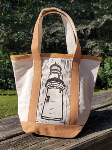 Block Printed Mini Tote